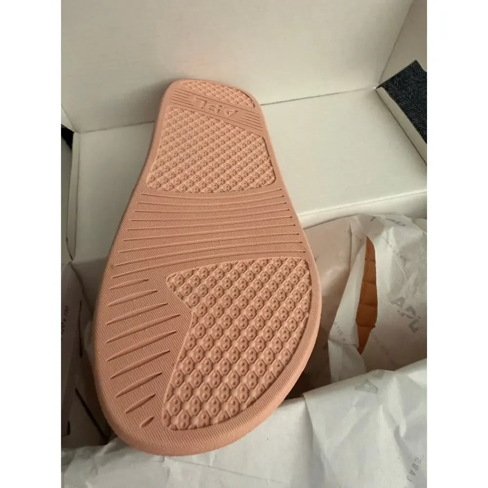 New Women’s APL  Lusso leather slides blush - Picture 3 of 4